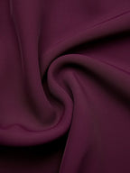 Burgundy Cross Bow Classic Off The Shoulder Sleeveless Sheath Floor Length Dress