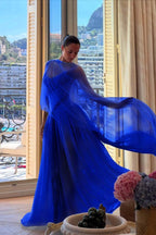 Strapless Sleeveless Long A Line Prom Dress With Pleated Tulle WQ0325