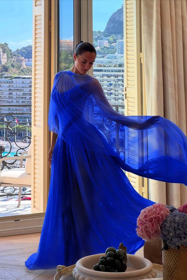 Strapless Sleeveless Long A Line Prom Dress With Pleated Tulle WQ0325