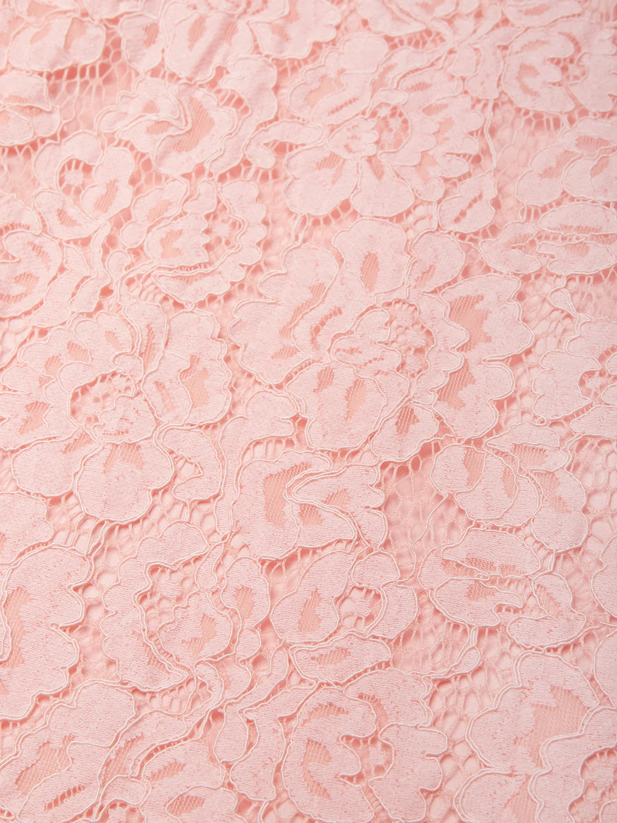 Pink Cotton Rhinestone Ruched Lace Halter Crew Neck Sleeveless Mermaid Floor-length Gown Dress