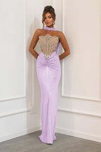 Strapless Sleeveless Long Mermaid Prom Dress With Beading Pleated WQ0179