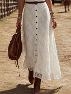 V-neck Lace Sleeveless Maxi Dress
