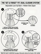 Light Blue 3D Floral Ruched Tulle Strapless Sleeveless A-Line Gown Dress