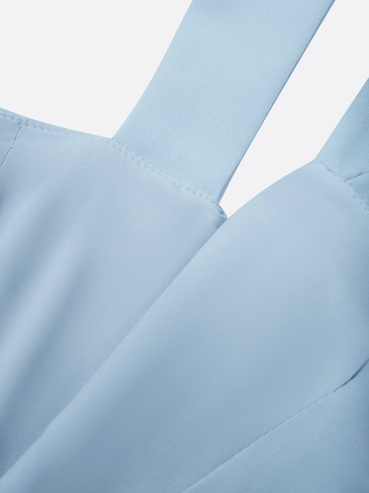 Light Blue Bow Lace Classic Sweetheart Neckline Sleeveless Mermaid Maxi Dress