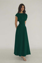 Cocoslly Bateau Simple Summer Sleeveless Long Prom Dress With Beadings | Lilac Chiffon ZT0652