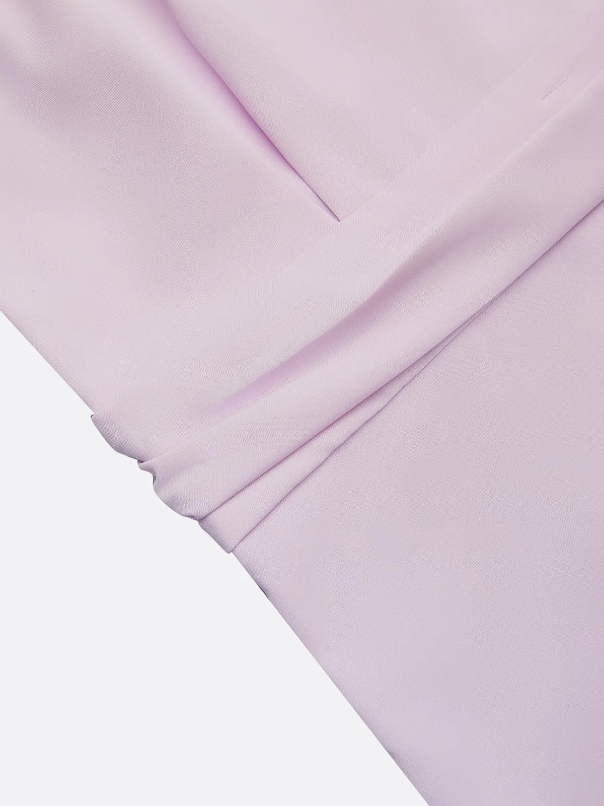 lavender Ruched Classic Boat Neck Cap Sleeve Raglan Sleeves Mermaid Floor-length Gown Dress