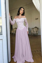 Cocoslly Strapless Long Sleeves High Waist Long Prom Dress With Rhinstone | Red Satin WQ0722