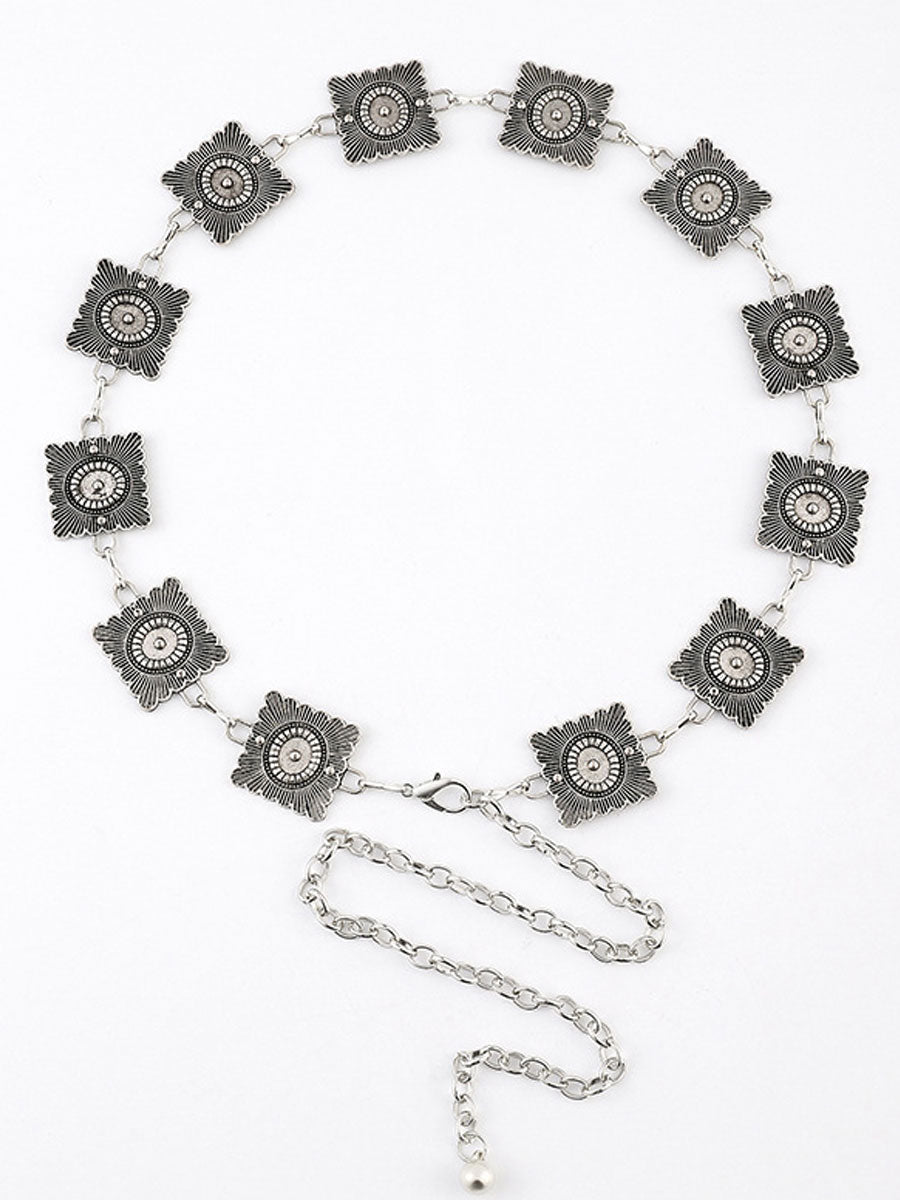 Vintage Bohemian Fashion Decorative Chain Waist Belt